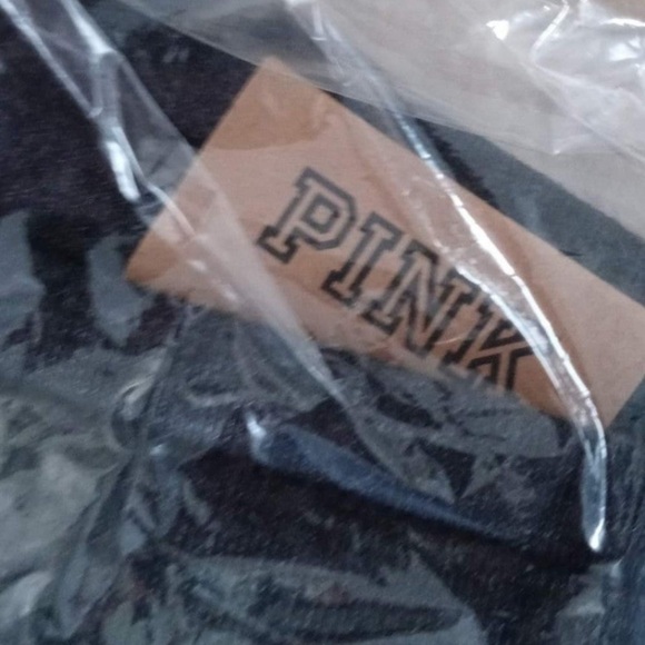 NWT VS PINK Fleece Joggers size S - Picture 8 of 10